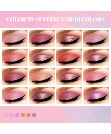 16 Colors Eyeshadow Palette - Matte & Shimmer High Pigmented Waterproof Long Lasting Makeup Gift Set - Buy Online on GoSupps.com