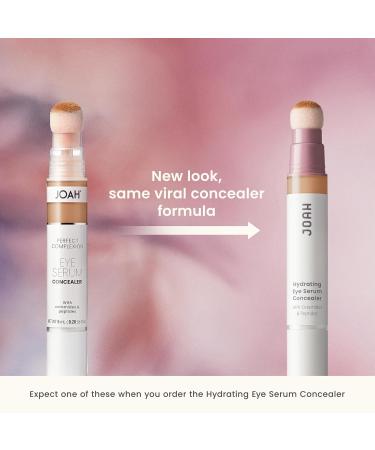 JOAH Perfect Complexion Under Eye Concealer & Hydrating Serum - Korean Makeup for Dark Circles Puffiness Peptide Formula Medium Coverage Fair/Light 1 oz - Buy Online on GoSupps.com
