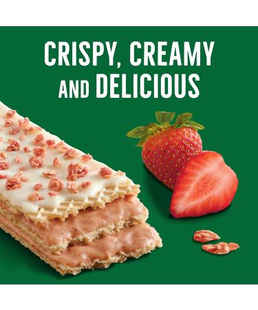 Nature Valley Barres de gaufrette cr meuses croustillantes la fraise fabriqu es avec des grains entiers 5 barres 184 3 g - Buy Online on GoSupps.com