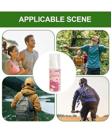 Buerfu Cooling Spray For Skin - 80ml Full Body Cooling Mist - Instantly Reduce Temperature Spray Small Lightweight Refreshing Protective Skin-friendly Spray For Face And Body Bear - Buy Online on GoSupps.com