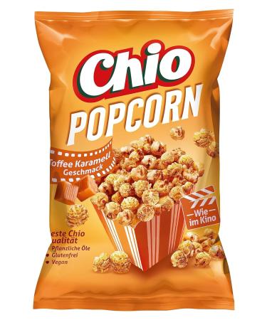 Chio Popcorn Toffee Caramel - Pack of 12 (12 x 120g) | Buy Internationally | Delicious Snack - Buy Online on GoSupps.com
