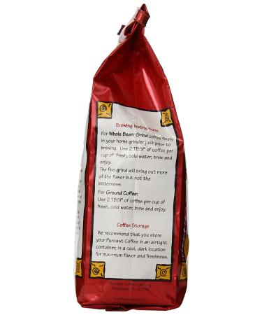Puroast Low Acid French Roast Ground Coffee 0.75 lb - Premium Organic Blend with High Antioxidants - Buy Online on GoSupps.com