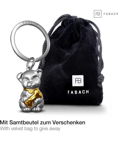 Fabach Dog Keychain - Lucky Puppy Charm for Dog Lovers | Labrador & Dog Paw Key Ring Gifts - Buy Online on GoSupps.com