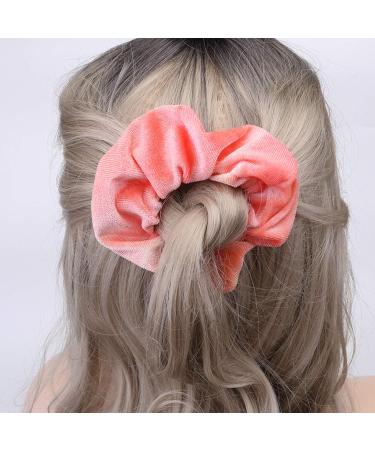 VALICLUD Hair Ties - 8 Elastic Scrunchies in Random Colors for Ultimate Style | International Shipping Available - Buy Online on GoSupps.com