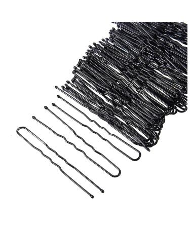 Hair Pins - 540-Count U-Shaped Hairpins Hair Clips for Updo Hairstyles Hair Styling Accessories Black 2 Inches