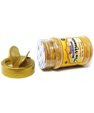 Rani Tea Masala Indian Spice Blend 3oz PET Jar - All Natural, Vegan, Gluten Friendly - Salt & Sugar Free, NON-GMO, No Colors - Indian Origin Tea Masala 3 Ounce - Buy Online on GoSupps.com