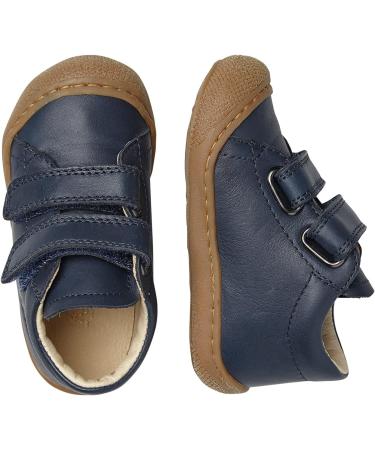 Naturino Cocoon VL Leather First-Steps Shoes 8.5 UK Blue - Premium Quality Baby Shoes - Buy Online on GoSupps.com