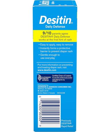 Desitin Creamy 2 oz Soothing Diaper Rash Relief | Fast International Shipping - Buy Online on GoSupps.com