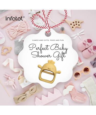 Infatot Mango Teething Mitten for Babies - Silicone Chicken Teether Glove | Prevents Finger Sucking | Teethers for Babies - Buy Online on GoSupps.com
