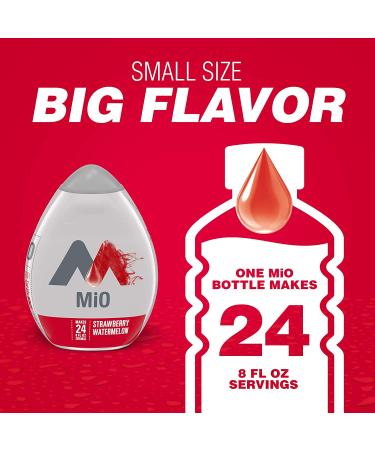 MiO Sugar-Free Strawberry Watermelon Naturally Flavored Liquid Water Enhancer 1 Count 1.62 fl oz Original 1.62 Fl Oz (Pack of 1) - Buy Online on GoSupps.com