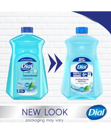 Dial Antibacterial Liquid Hand Soap Refill Spring Water 1.53L Blue - Buy Online on GoSupps.com