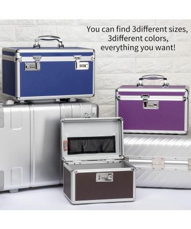 HEWEI WORKS Locking Box 14.2''x 7.2''x 8.2'' - Childproof Medication & Valuables Organizer (Coffee/Large) - Buy Online on GoSupps.com