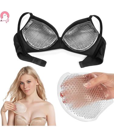 Femerchi Silicone Bra Inserts Pads for Sizes A-D | Breathable & Nonslip Enhancers | Reusable & Washable | Push Up Semi-Adhesive Design for Bra, Bikini, Sports Bra - Buy Online on GoSupps.com