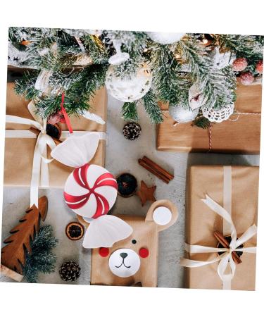 Alipis 1pc Christmas Tree Xmas Tree Hanging Candy Chic Xmas Pendants Accessories Decorative Ball Painted - Buy Online on GoSupps.com