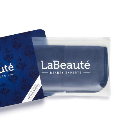 Lab aut Microfiber Makeup Towels - 4 Pack (21x21 cm) Washable & Reusable Facial Cleaning Pads - Dark Blue Makeup Remover - Buy Online on GoSupps.com