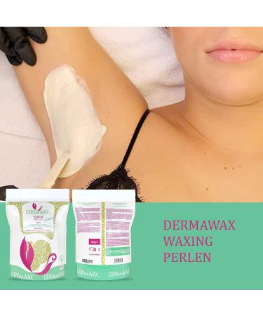 Premium 1kg Dermawax Vanilla Film Wax Pearls - No Strips Needed for Brazilian Full Body Face & Arm Hair Removal | International Shipping Available - Buy Online on GoSupps.com