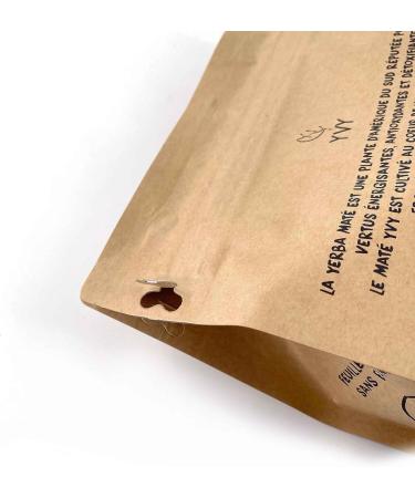  YVY YVY Yerba Mate Organic Green 500 g | Fair Trade and Non Smoked Organic Mate | Stemless | Gentle little bitter mate | Ideal fo - Buy Online on GoSupps.com