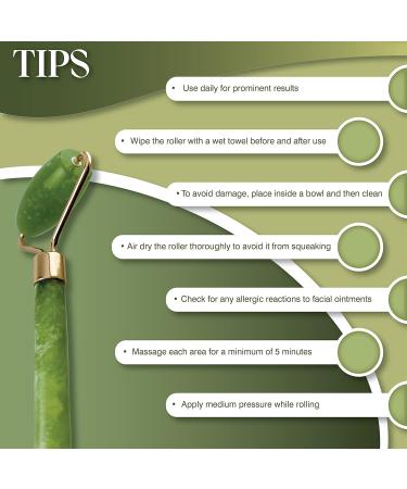 Jade Face Roller Kit - Green Gua Sha Roller Scraper Sponge Candle & Essential Oil for Radiant Skin Care - Buy Online on GoSupps.com