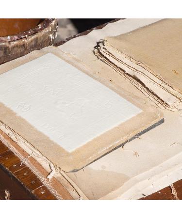 Caydo Paper Making Frame Kit - 3 Pieces Papermaking Mould and Deckle Set for Kids and Adults - Includes Mesh, Absorbent Paper, and Sponge - Various Sizes (5x7, 7.5x9.8, 9.8x13 Inches) - Buy Online on GoSupps.com