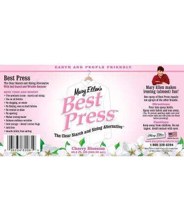 Mary Ellen Products Best Press Starch Alternative  Cherry Blossom - Buy Online on GoSupps.com