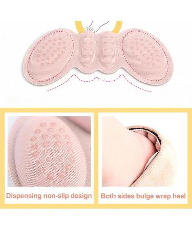 Women Heel Inserts - 6 Pairs Heel Protectors & Cushions for Loose Shoes - Prevent Heel Pain & Blisters - Black - Buy Online on GoSupps.com