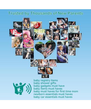 Rohent HD 1080P Baby Car Camera Mirror for Crystal Clear Night Vision | Easy 5-Min Installation | Infant Travel Safety Kit N06 - Buy Online on GoSupps.com