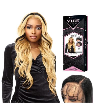 Sensationnel Vice Lace front wig - HD Transparent Lace Pre-plucked Hairline with Babyhair 5 Inch Deep Part - Vice Unit 12 (HBRED/1) - Buy Online on GoSupps.com