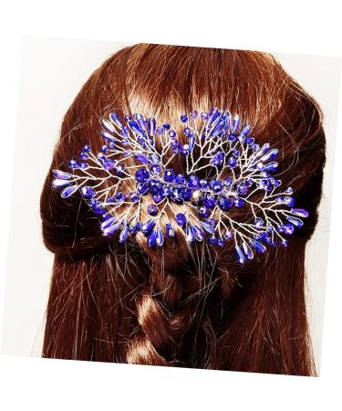 Angoily Bridal Crystal Hair Comb Tiara for Bride Wedding Rhinestone Hair Clip Bridal Hair Clip Wedding Hair Clips for Brides Wedding Hair Comb Alloy Rhinestones Miss Headgear - Buy Online on GoSupps.com