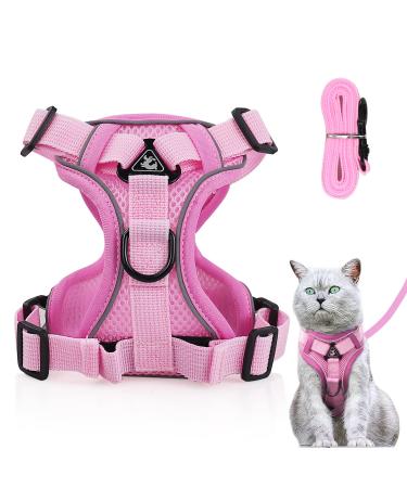 Adjustable cat dishes breakout cat dishes with a line set software for cat breasts for cats kitten dogs puppies (light pink -l) l Hell Hell Rosa