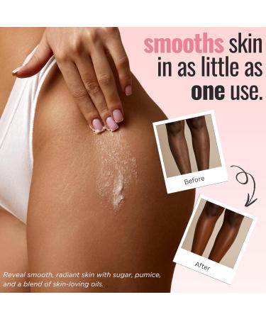 Cake Batter Sugar Body Scrub Sweet Vanilla & Caramel Notes -Exfoliating & Moisturizing Body Polish for Smooth, Glowing Skin Gently Removes Dead Skin & Dryness Infused with Natural Oils - Buy Online on GoSupps.com