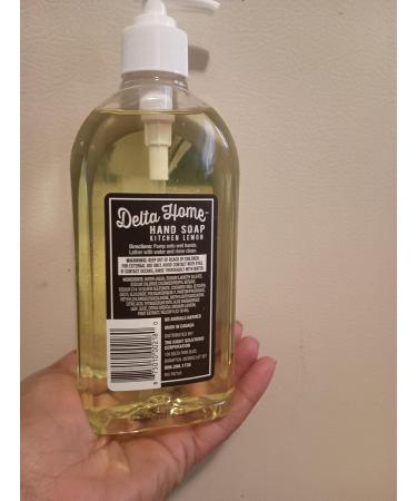 Delta Home Kitchen Hand Soap 16 oz - Refreshing Lemon Scent - Buy Internationally - Buy Online on GoSupps.com