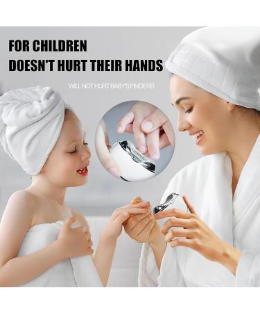 AUVStar Electric Nail Clipper - Safe Automatic Nail Care for Newborns & Babies | Professional Nail Cutter & File - Buy Online on GoSupps.com