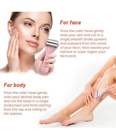 Ice Roller for Face and Eyes UK Company Skin Care Facial Roller Massager Tool Cooling Skin and Body - Buy Online on GoSupps.com