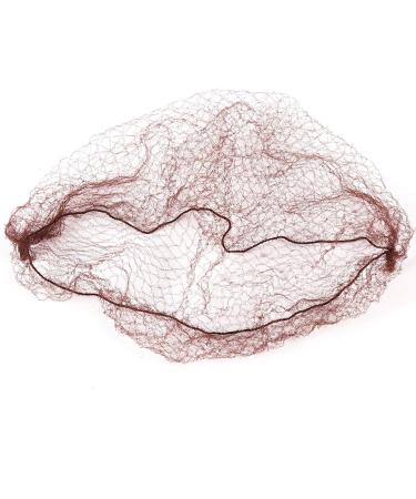 ZEONHEI 200 PCS 20 Inch Hair Nets - Invisible Elastic Edge Mesh Nylon for Bun - Pack of 100 Black & 100 Brown - Buy Online on GoSupps.com