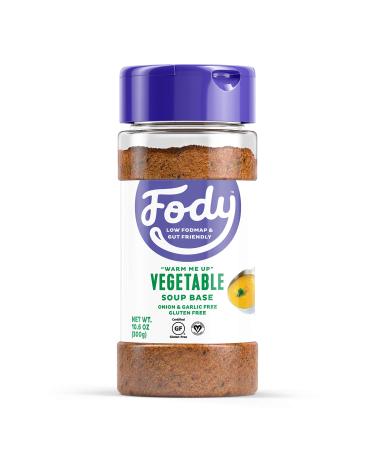 Fody Foods Vegetable Soup Base | Low FODMAP Certified | Gut Friendly No Onion No Garlic | IBS Friendly Kitchen Staple | Gluten Free Lactose Free | 10.6 Ounce