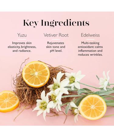 Spongelle Grapefruit Cassis Wild Flower Loofah Body Scrubber Exfoliating Bath & Shower Sponge for Women | 14+ Uses | Infused with Zesty Grapefruit Cassis & Vanilla - Buy Online on GoSupps.com