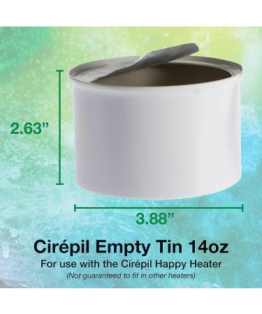 Cirepil 400g Empty Metal Tin for Cirepil Heater - Replacement Waxing Pot - Buy Online on GoSupps.com