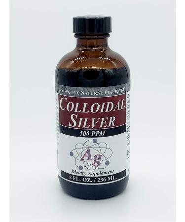 Colloidal Silver High Potency 500 ppm 8 Ounces