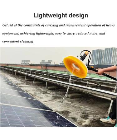 Solar Photovoltaic Panel Cleaning Robot Panel Assembly Water Spray Cleaning Equipment Roof Water Brush Power Tool - Buy Online on GoSupps.com