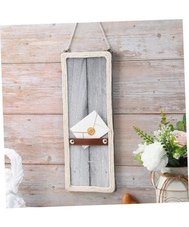 BIUDECO Rope Floral Decorative Painting Vintage Decor Room Decor Wall Art Artificial Flower Unique Wooden - Buy Online on GoSupps.com