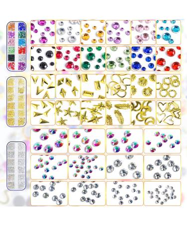 Nail Art 8ml Rhinestone Glue Gel Adhesive Resin Gem Jewelry Diamond Polish  Clear Decoration With Pen Tools (UV Light Cure Needed) Thicker&More  Sticky than Others By GADGETS ENTREPOT 