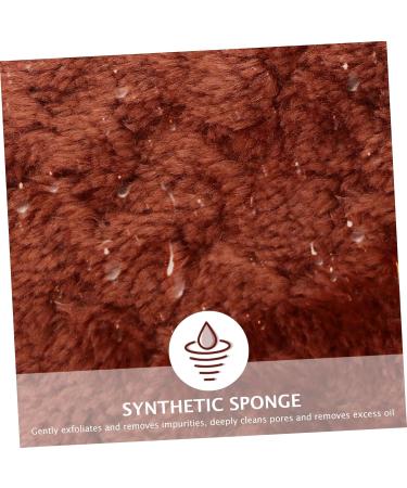 FRCOLOR Cleaning Sponge Double- Makeup Remover Cotton Pad Facial Cleansing Face Exfoliator Pad Face Cleanser Sponges Face Washing Puff synthetic girl lazy double Makeup Applicator Sponge - Buy Online on GoSupps.com