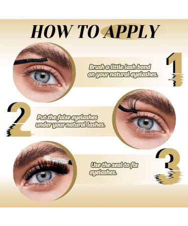 Veleasha 80D Fluffy Lash Clusters - 192PCS D Curl Volume Eyelash Extensions 10-18mm - Soft DIY Cluster Lashes for Home Use - Buy Online on GoSupps.com