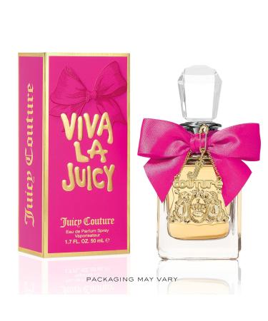 Juicy Couture Viva La Juicy Eau De Parfum Women's Perfume Valentine's Day Gift for Her Notes of Mandarin Gardenia & Caramel Floral & Sweet EDP Spray 1.7 Fl Oz (Pack of 1) Viva La Juicy - Buy Online on GoSupps.com