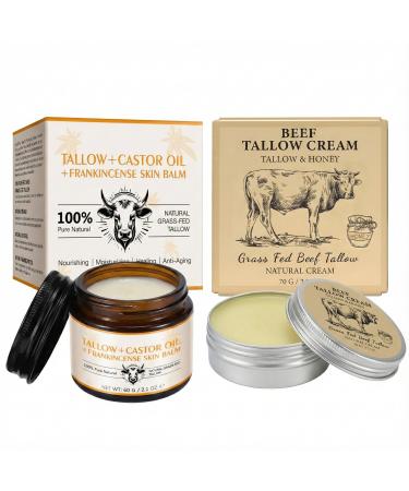 LHUDILS Tallow Bee Cream Bienengiftsalbe 130g Face Care AntiAging Wrinkle Reduction Muscle Pain Relief MindBody Improvement Bienengiftsalbe Moisturizing Skin Rejuvenation Tallow Creme