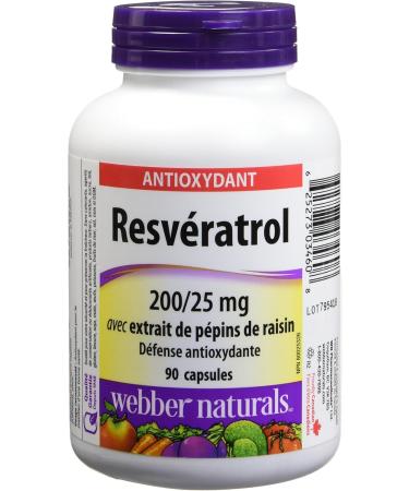 Webber Naturals Resveratrol with Grape Seed Extract Caplet 200/25mg & Magnesium 500 mg 60 Tablets Enhanced Absorption Mineral Supports Bone and Muscle Functions Vegan SUPPLEMENT + SUPPLEMENT 7Z-TISK-M5JT - Buy Online on GoSupps.com