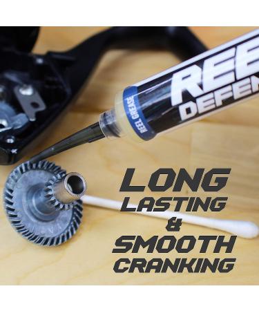 Extant Labs Reel Care Combo: Fishing Reel Oil & Grease Kit - Spinning/Baitcasting, Freshwater/Saltwater, Hardwater Maintenance - 2X 10ml Syringe - Low Temp Performance - Buy Online on GoSupps.com