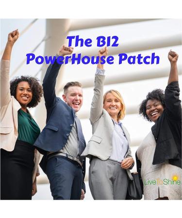 Live To Shine Energy Be Patch - Natural Ingredients for Energy, Alertness, and Wellbeing | USA Made - Buy Online on GoSupps.com