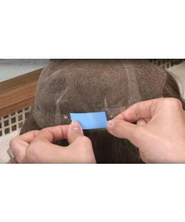 Amesun Mini Strips Ultra Hold 72 Tabs Tape Minis Adhesive Double-Sided Tapes Strips for Lace Wigs & Toupees - Buy Online on GoSupps.com