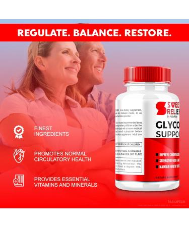 Sweet Relief Glycogen Support Capsules - Blood Vessel Cleaner for Overall Wellness | Advanced Formula | 60 Capsules Reviews - Buy Online on GoSupps.com